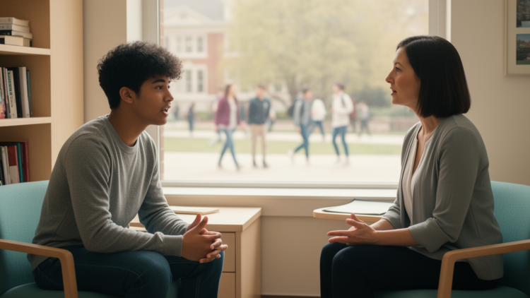 Scoping review maps first-year international students’ mental health