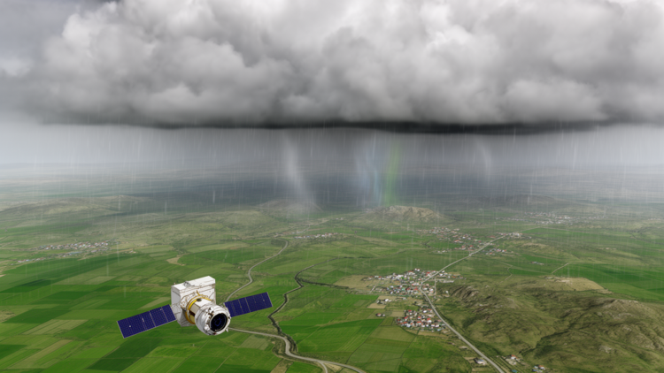 Integrating satellite observations for annual rainfall frequency analysis in Kalar district