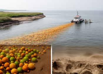 Bohai Sea pollen dataset compares river sources with marine sinks