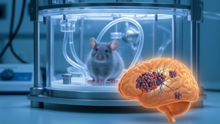 High-altitude exposure linked to α-synuclein burden and mouse pathology