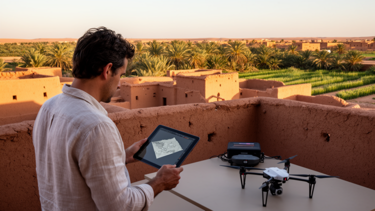 Open digital workflow targets heritage management in Figuig Oasis