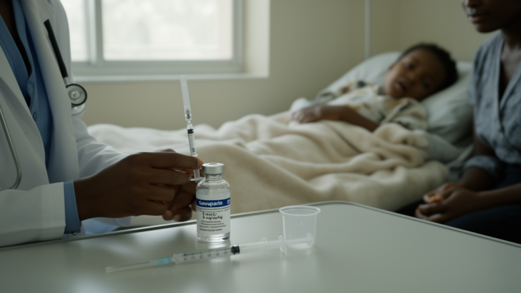 Sevuparin 3 mg/kg dose selected in children with severe malaria