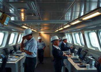 Cruise ship crew report noisy workplaces amid uneven indoor conditions