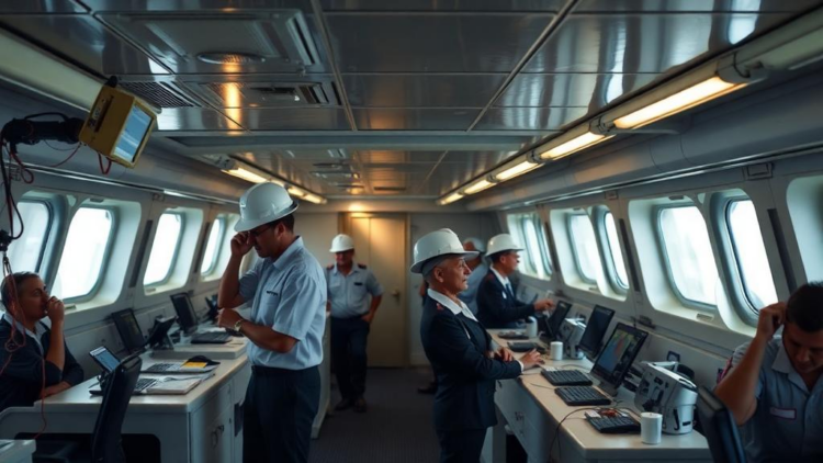 Cruise ship crew report noisy workplaces amid uneven indoor conditions
