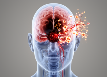 Anxiety changes how inflammation marker relates to acute stroke severity