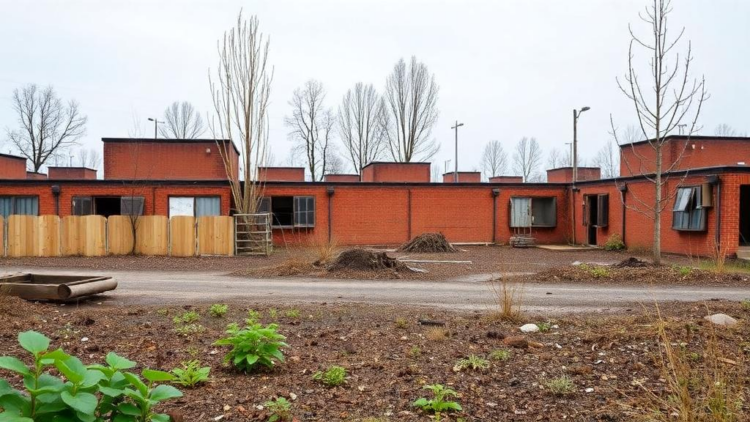 Case study classifies five war-brownfield types and links them to tailored regeneration