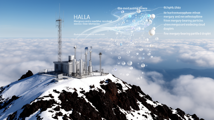 Mount Halla study links free-tropospheric bromine chemistry to mercury deposition