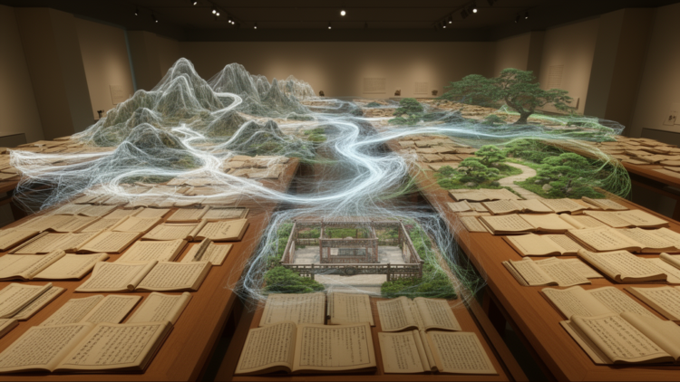 AI analysis identifies five spatial traditions in 371,918 classical Chinese poems