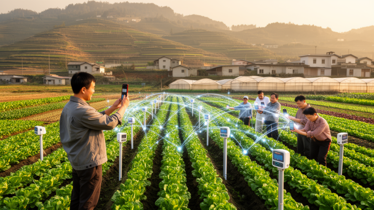 Evolutionary model identifies thresholds for agricultural data participation in China