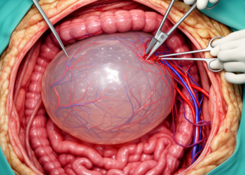 Shared Blood Vessels Forced Resection of Giant Chylous Mesenteric Cyst