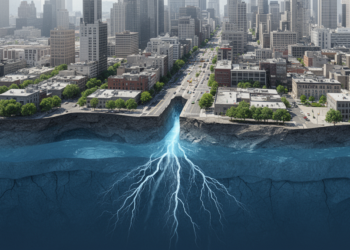 Faults focus groundwater recovery into rapid urban land uplift