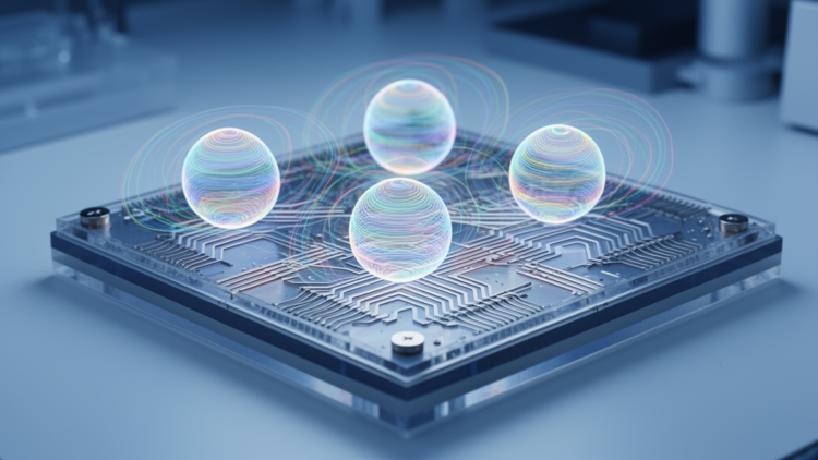 Silicon photonic chip dynamically maps multiple Poincaré spheres