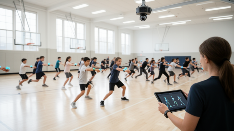 AI-guided physical education trial to test student activity and well-being