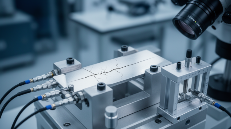 Dynamic calibration reproduces anomalous fatigue crack growth in aerospace tests