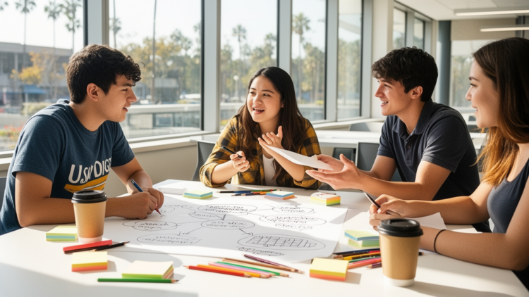 Narrative Essay Maps Organic Student Peer Support at UC San Diego