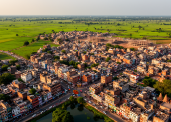 Cooch Behar’s built-up area expanded 180% from 1990 to 2022
