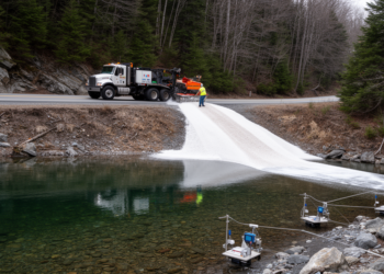 Reservoir model links targeted road-salt cuts to Wachusett water quality