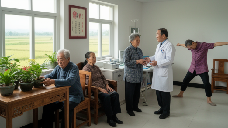 Four mental health profiles found among rural Chinese older adults with chronic diseases