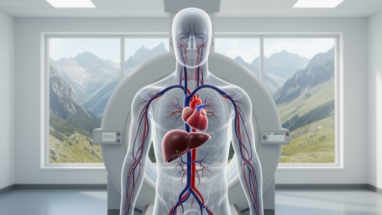Lower CMR-measured venous flow linked to Fontan outcomes at moderate altitude