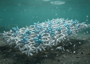 Embedded enzymes accelerate polyester degradation in the deep sea
