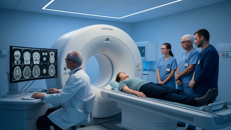 SMA tumors linked to preoperative brain-network changes in small MRI study