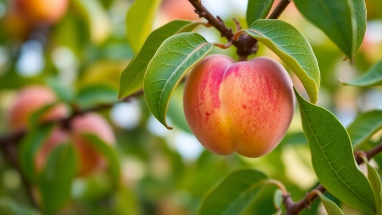 Green Gene Switch Found That Paints Young Peaches and Boosts Fruit Photosynthesis