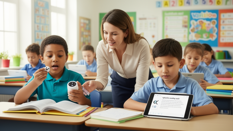 Scoping review maps AI roles in primary English education