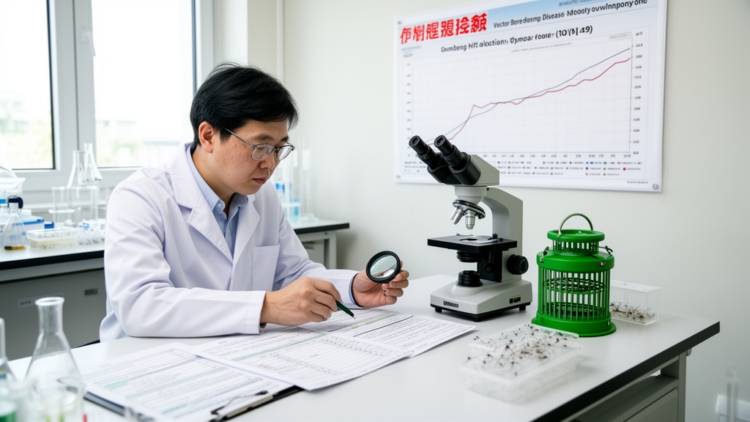 Chinese surveillance shows steep declines in reported vector-borne diseases during COVID-19