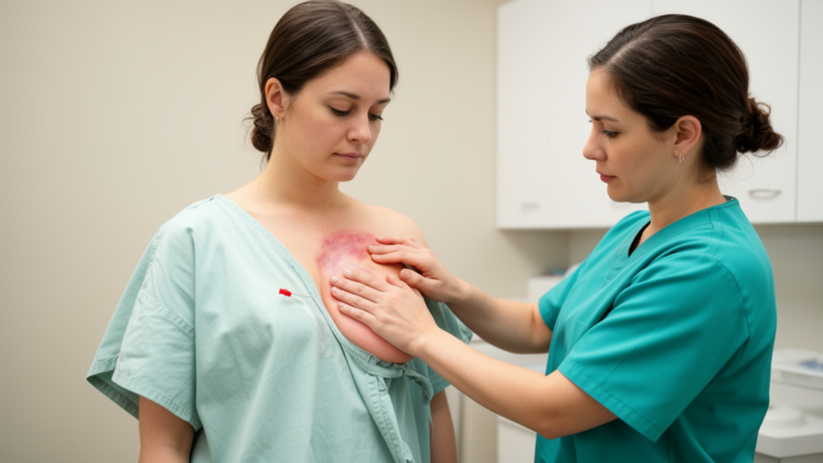 Routine markers may flag red breast syndrome risk after ADM reconstruction