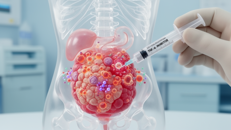 Sacrococcygeal teratoma with mixed malignant transformation during TNF-α inhibitor therapy