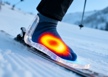 Plantar pressure patterns offer a partial window into skiing experience