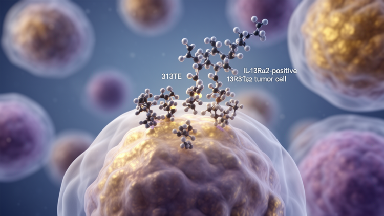 313TE targets IL-13Rα2-positive tumors in preclinical testing
