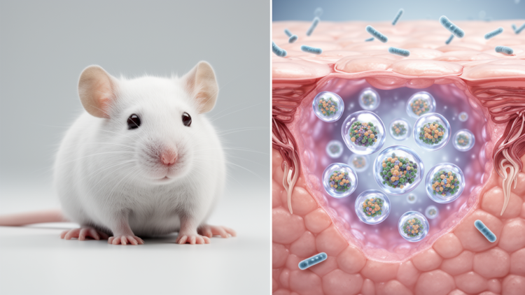 Bacteroides vesicles trigger autophagy and reduce skin colonization in mice