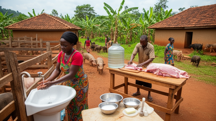 Qualitative Rwanda study maps WASH gaps and gender roles in pork chain