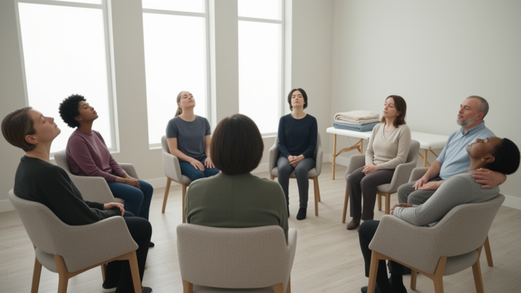 Randomized trial links group relaxation exercises to better PTSD symptoms and sleep