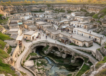 Model links spatial capacity and utility to resilience in karst towns