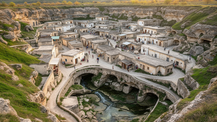 Model links spatial capacity and utility to resilience in karst towns