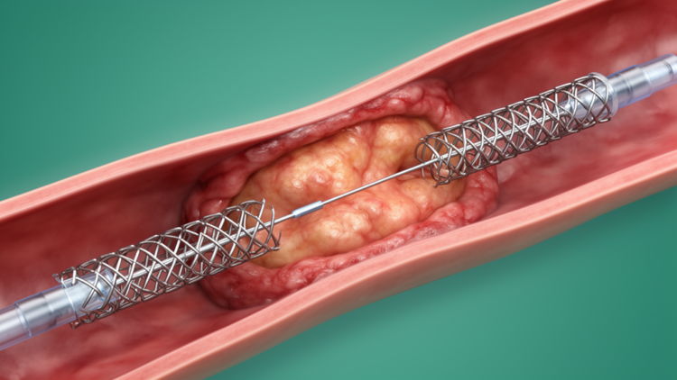 Dual bare-metal stents repair infected subclavian pseudoaneurysm in case report