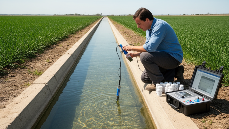 Baseline assessment finds low salinity but heavy-metal pollution in Meli irrigation water