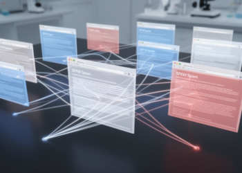 Hybrid influence model improves spam webpage detection in web-network tests