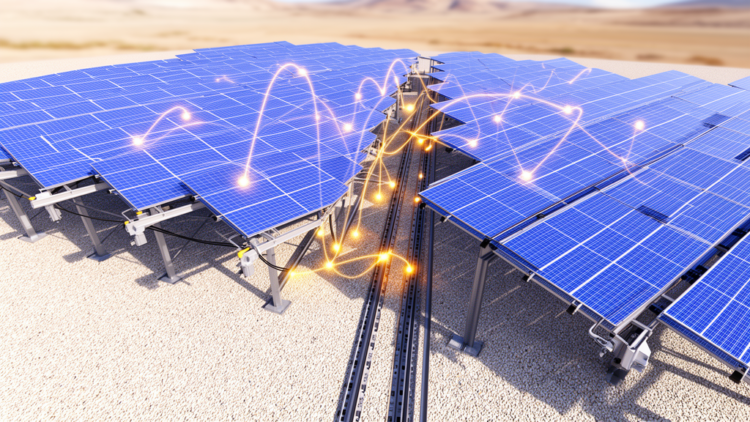 Physics-informed graph model flags leapfrog tripping risk in simulated PV plants