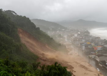 Research report: Can extreme rainfall associated with landslides affect air quality? A case study in a coastal city (São Sebastião, São Paulo State, Brazil)