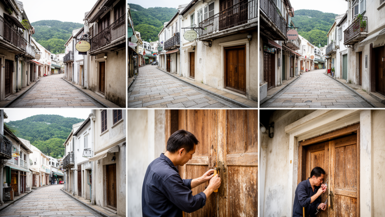 Oil Street led six tested Hong Kong tourist scenes in short-term restoration