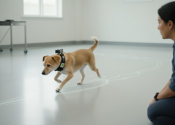 Neural-aided inertial tracking cuts dog trajectory error in small study