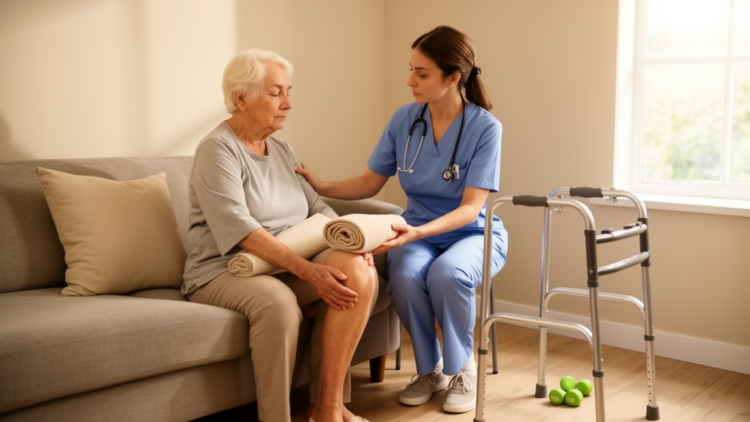 Nurse-led coaching linked to lower pain and anxiety after knee replacement