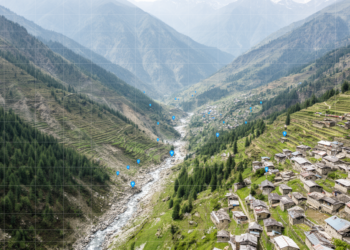 GIS Survey Maps 649 Springs in Two South Kashmir Districts