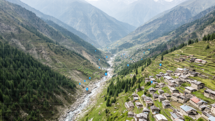 GIS Survey Maps 649 Springs in Two South Kashmir Districts