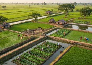 Mixed-method study maps climate adaptation across seven northern Bangladesh farming sites