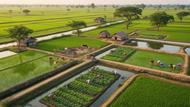 Mixed-method study maps climate adaptation across seven northern Bangladesh farming sites
