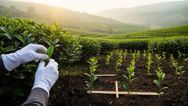Mo2 treatment shows highest observed yield and quality measures in Azerbaijani tea trial